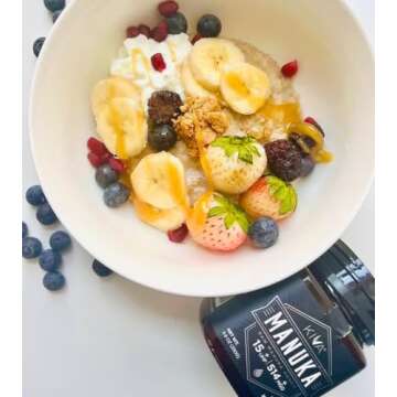 Kiva Raw Manuka Honey - Certified UMF 15+, MGO 514+ 100% Pure Genuine New Zealand, Non-GMO, Traceable (8.8oz/250g Bottle)