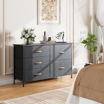 Nicehill 5-Drawer Dresser for Storage & Style in Your Home