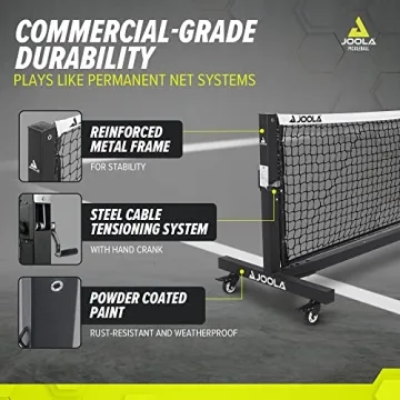 JOOLA Pro Portable Pickleball Net System for All Players