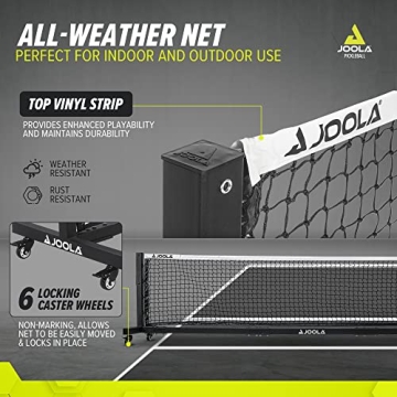 JOOLA Pro Portable Pickleball Net System for All Players