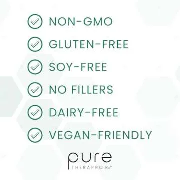 Pure TheraPro Rx Bio Boron, 5mg/Capsule, 180 Capsules, Bororganic Glycine Boron Supplements for Men & Women, Vegan Mineral Supplements for Bones, Cardiovascular Function & Immunity Support