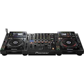 Pioneer DJ DJ Mixer, Black, 9.70 x 17.40 x 20.60 (DJM-900NXS)
