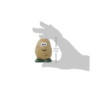 Joie Spud Dude Potato Brush, Vegetable and Fruit Scrubber, Produce Cleaner, Cute Kitchen Gadget, Dishwasher Safe