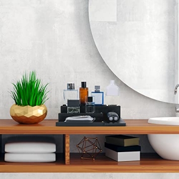 Stylish Manzano Cologne Organizer with Hidden Compartments