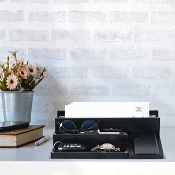 Stylish Manzano Cologne Organizer with Hidden Compartments