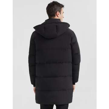 Orolay Men's Thickened Down Jacket - Warm, Stylish Winter Coat