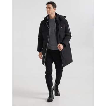 Orolay Men's Thickened Down Warm Winter Jacket