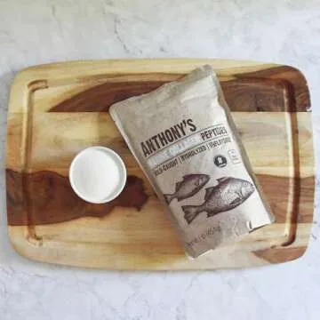 Anthony's Hydrolyzed Marine Collagen Peptides, Gluten-Free, Paleo and Keto Friendly, Unflavored, 1-Pound