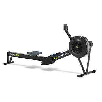 Concept2 RowErg Indoor Rowing Machine - PM5 Monitor, Device Holder, Adjustable Air Resistance, Easy ...