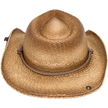 Peter Grimm Men's Straw Cowboy Hat - Comfortable & Stylish