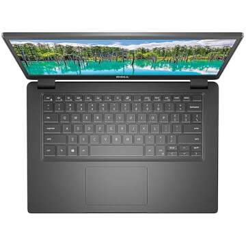 Dell Latitude 3410 Laptop, Full HD Notebook PC, Core i5-10th, 16GB RAM, 512GB SSD, HDMI, RJ-45, Windows 10Pro (renewed)