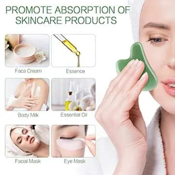 FUANKANG Gua Sha Facial Tool for Glowing Skin Massage
