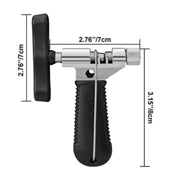 Oumers Bike Link Plier+Chain Breaker Splitter+6 Pairs Bicycle Missing Link, Chain Plier Quick Link Opener Remover Plier for 6/7/8/9/10 Speed Chains Repair | Professional Bike Chain Repair Tool Kit