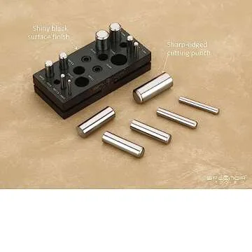 Splenor Tools 14 Round Punch Disc Cutter - for Jewelry Making - Metal Working & Cutting Tool - Size ⅛" to ⅝"