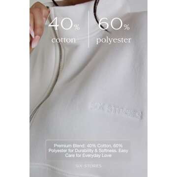 Chic Bride Statement Quarter Zip Sweatshirt for Weddings