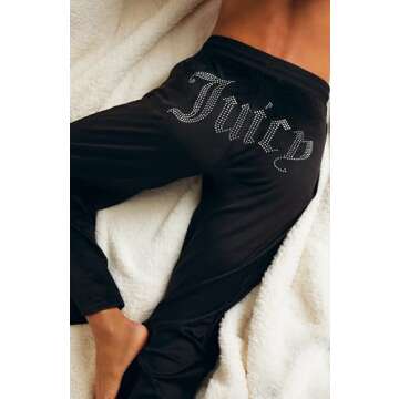 Juicy Couture Velvet Fleece Lounge Pajama Pants for Women