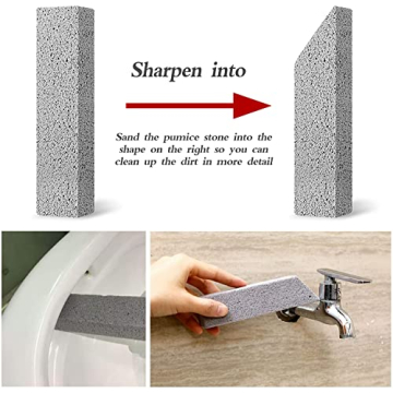 RPYUEYOU Pumice Stone Toilet Bowl Clean Brush - 6 Pack