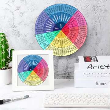 Ferraycle Emotion Wheels for Therapy and Wellness