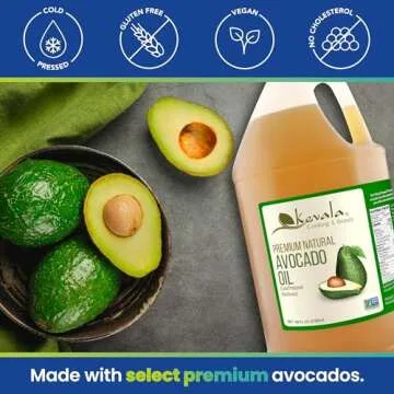 Kevala Avocado Oil, 128 Fluid Ounce