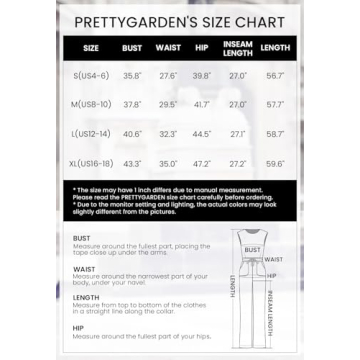 PRETTYGARDEN Womens Casual Jumpsuits Summer Fashion Clothes Sleeveless Palazzo Pants Romper Outfits (Beige,Small)