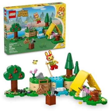 LEGO Animal Crossing Bunnie’s Outdoor Activities Buildable Creative Playset for Kids