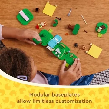 LEGO Animal Crossing Bunnie's Tent Playset for Kids