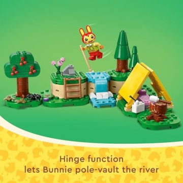 LEGO Animal Crossing Bunnie's Tent Playset for Kids