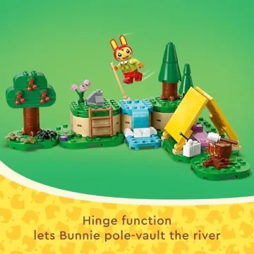 LEGO Animal Crossing Bunnie's Tent Playset for Kids