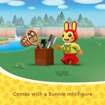 LEGO Animal Crossing Bunnie's Tent Playset for Kids