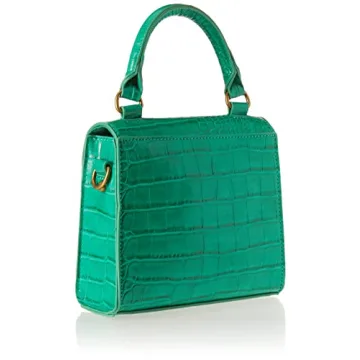 The Drop Diana Top Handle Crossbody Bag in Green