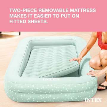 Intex Kidz Travel Bed Set for Comfortable Kids Travel