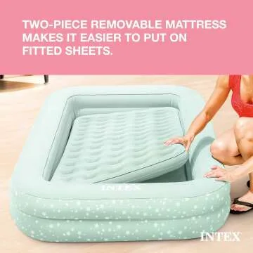 Intex Kidz Travel Bed Set for Comfortable Kids Travel