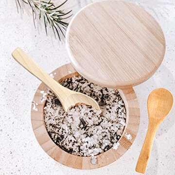 Small Wooden Spoons 50 PCS for Scrubs and Treats