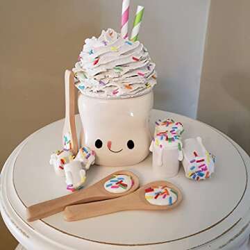 Small Wooden Spoons 50 PCS for Scrubs and Treats