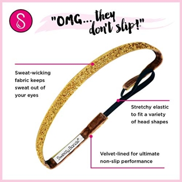 Sparkly Sweaty Bands Headband for Women and Girls