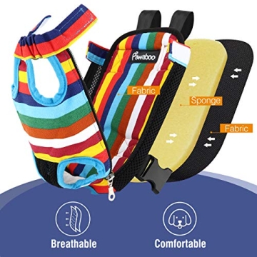Pawaboo Pet Carrier Backpack for Small Dogs & Cats