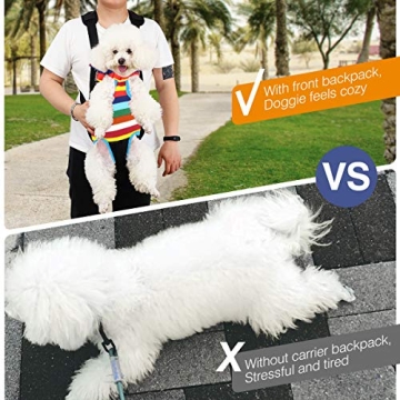 Pawaboo Pet Carrier Backpack for Small Dogs & Cats