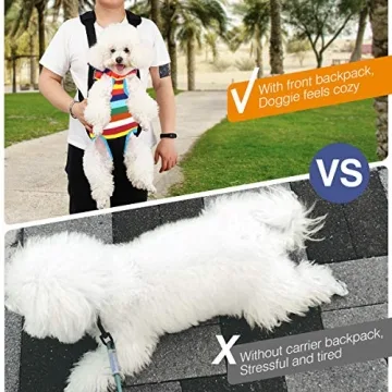 Pawaboo Pet Carrier Backpack for Small Dogs & Cats