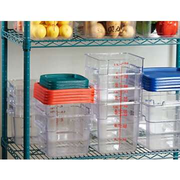 CURTA Food Storage Containers - 4 Pack 2.0 Qt