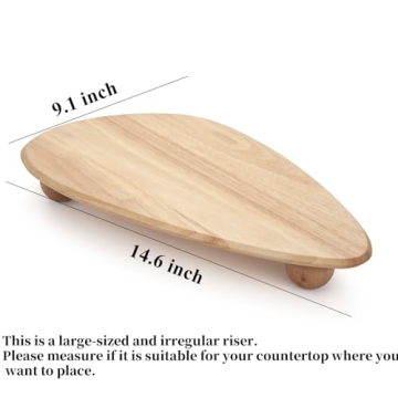 Stylish DEAMACE Wood Riser for Home Decor Display