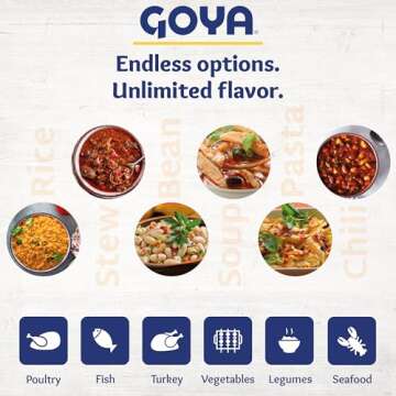 Navy Beans by Goya, Whole Dried Beans, Nutritious and Versatile, Rich in Fiber, 3-Pack, 16oz. Bags