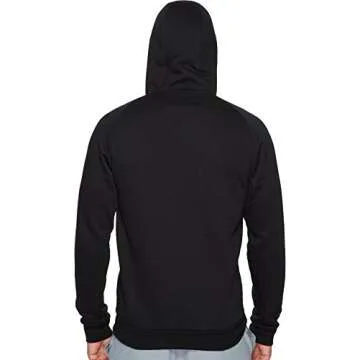 adidas Men's Core 18 Soccer Hoodie, Black/White, X-Large