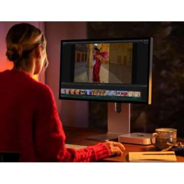 Apple Mac Mini Desktop Computer, M2 Chip with 8-Core CPU and 10-Core GPU, 16GB Memory, 256GB SSD, Early 2023