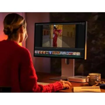 Apple Mac Mini Desktop Computer, M2 Chip with 8-Core CPU and 10-Core GPU, 16GB Memory, 256GB SSD, Early 2023