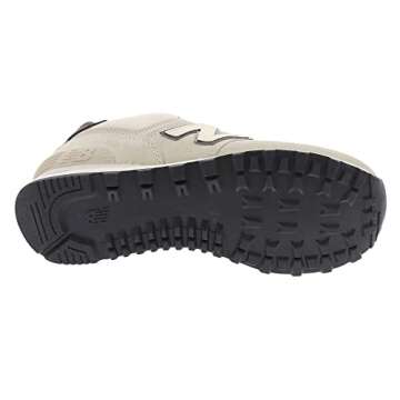 New Balance Women's 574 V2 Transcendent Pearl Sneaker, Angora/Blacktop/Angora, 9