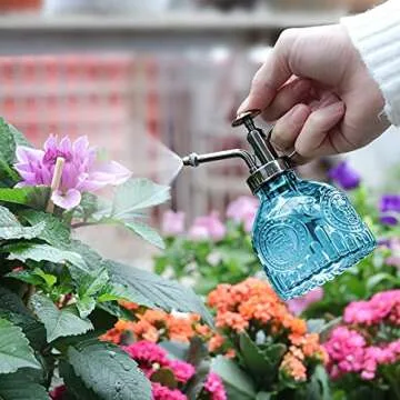 T4U Vintage Glass Plant Mister for Indoor Plants and Gardening
