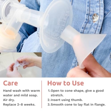 BeauGen Breast Pump Cushions for Comfortable Pumping