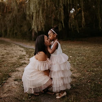 TTYAVO Girls Flower Princess Dress - Elegant & Comfy