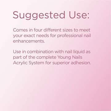 Young Nails Acrylic Speed Powder – Fast Setting Frost Pink 85g