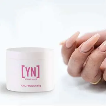 Young Nails Acrylic Speed Powder – Fast Setting Frost Pink 85g